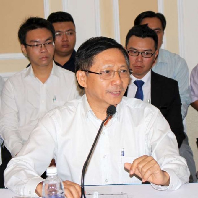 Ông Nguyễn Đình Luận - Trưởng phòng Quy hoạch khu vực 1 - Sở QH-KT TP.HCM