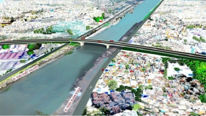 Phê duyệt dự án xây cầu Nguyễn Khoái nối khu Nam và trung tâm thành phố