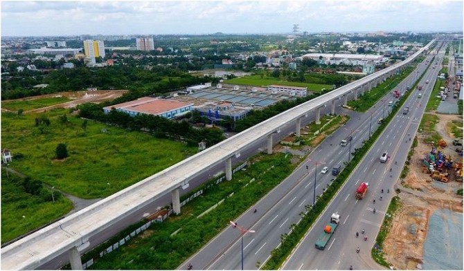 Tuyến Metro Bến Thành - Suối Tiên hoàn thiện hơn 70% tiến độ